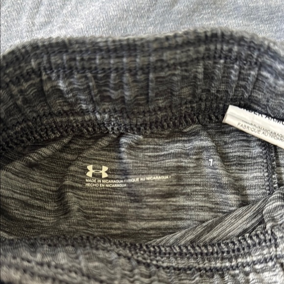 Under Armour Kids Gray and Navy Tee Set with Shorts - Picture 4 of 8